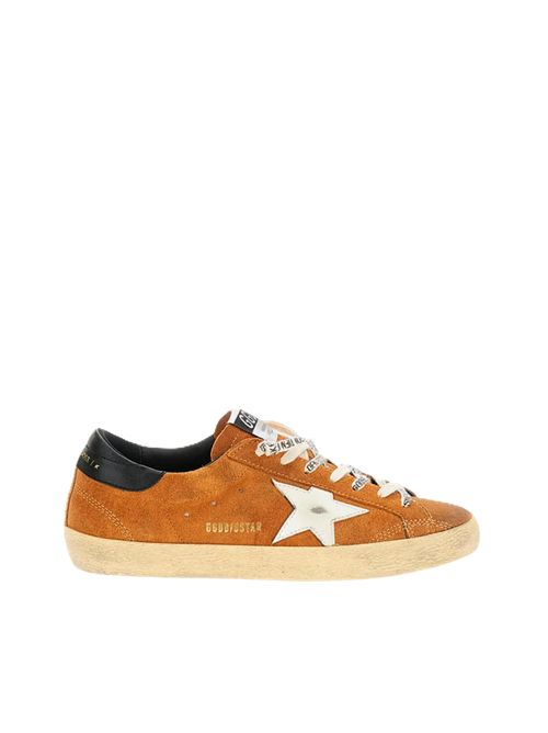super star suede upper toe and tongue leather star nappa heel Golden Goose | GMF00101.F008752.55808LIGHT BROWN/CREAM/BLACK